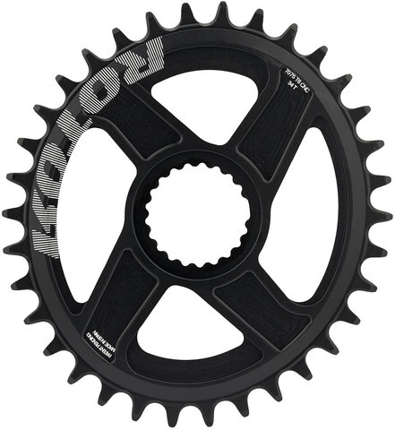 Kettenblatt Direct Mount Shimano MTB 12-fach, Q-Rings - schwarz/36 Zähne