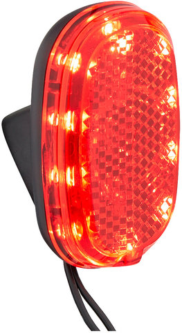 Secuzed E LED Rear Light for E-bikes - StVZO Approved - black/universal