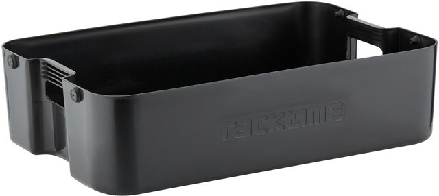 Racktime Boxit Transport Box Large - black/18 litres