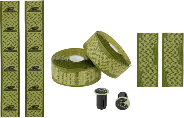 Lizard Skins Cinta de manillar DSP 1.8 V2 Limited Edition - olive green/universal