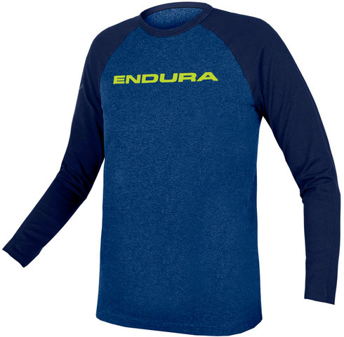 Camiseta para niños Kids One Clan Raglan L/S Shirt - blue/M
