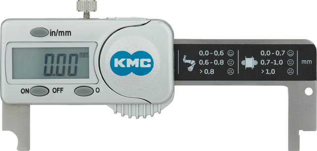 KMC Jauge d'Usure de Chaîne Digital Chain Checker - grey/universal