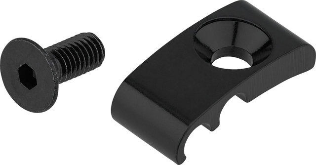 RAAW Mountain Bikes Cable Guide with Screw - black/2 cables