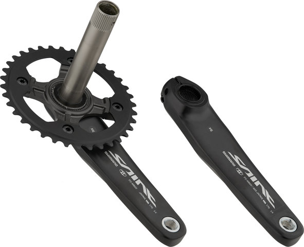 Shimano Saint FC-M820 68/73 mm Hollowtech II Crankset - black/170.0 mm 36 tooth