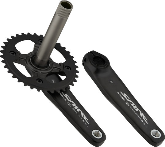 Shimano Saint Crankset FC-M825 83 mm Hollowtech II - black/165.0 mm 36 tooth