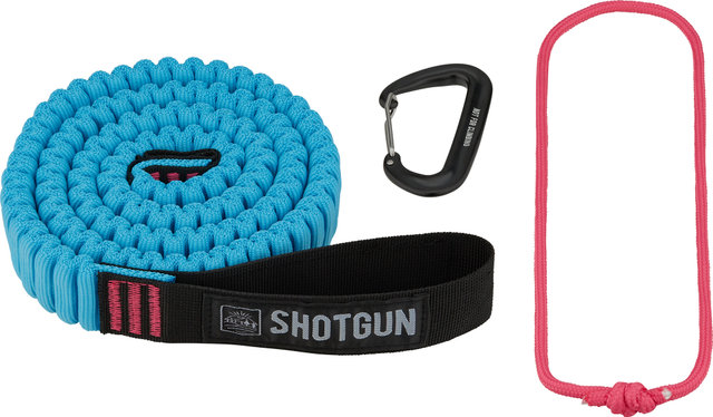 Abschleppseil - black-turquoise-pink/universal