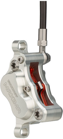 Trickstuff Maxima Disc Brake Set - silver-orange/set (front+rear)