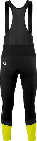 GONSO Culotte térmica con tirantes Softshell Essential Bib Tight - safety yellow | S