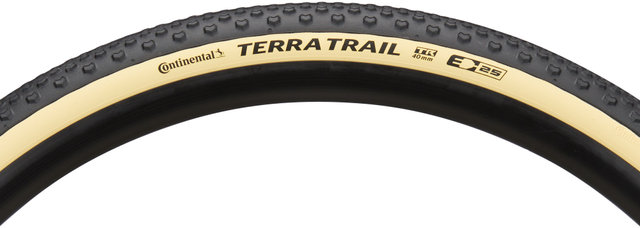 Continental Cubierta plegable Terra Trail ProTection Cream 28" - negro-crema/40-622 (700x40C)