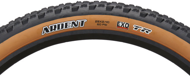 Maxxis Ardent Dual EXO TR Tanwall 29" Folding Tyre - tanwall/29x2.4