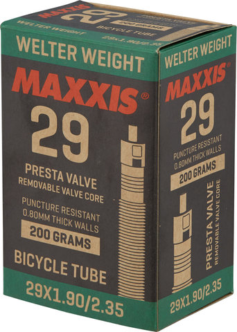 Maxxis Cámara de aire Welterweight 29" - negro/29 x 1,9-2,35 SV 36 mm