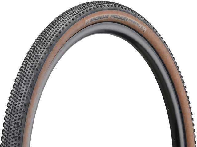 Michelin Pneu Souple Power Gravel Competition TLR 28" - noir-brun/47–622 (700x47C)