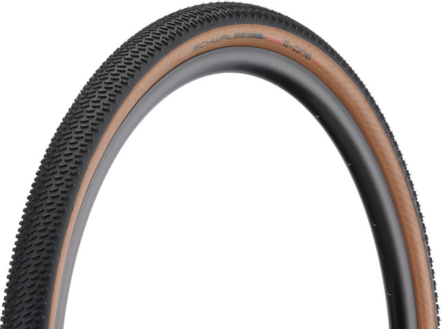 Schwalbe Cubierta plegable G-One R Evolution ADDIX Super Race 28" - negro-transparent skin/45-622 (700x45C)