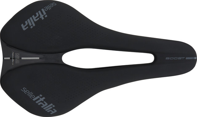 Selle Italia Novus Boost Evo TI316 Superflow Sattel - schwarz/L