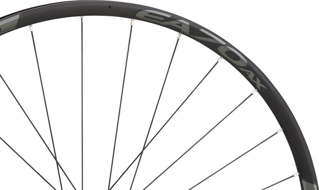 Easton EA70 AX Disc Center Lock 28" Wheelset - grey/28" set (front 12x100 + rear 12x142) Shimano