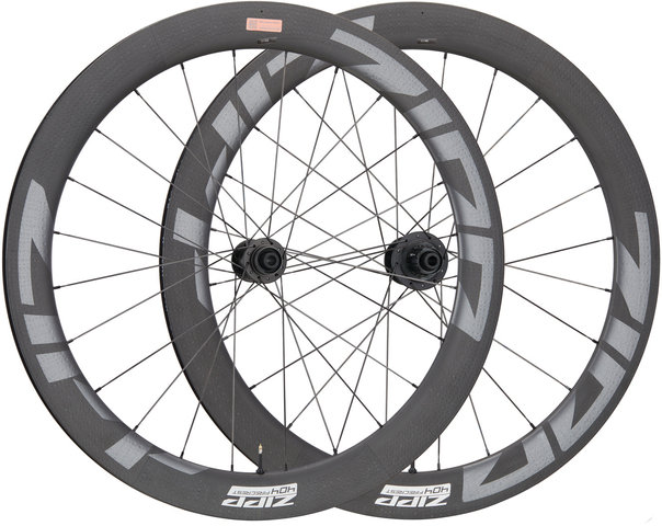 Zipp Set de Roues en Carbone 404 Firecrest® Tubeless Disc Center Lock - black/Set de 28" (avant 12x100 + arrière 12x142) Shimano