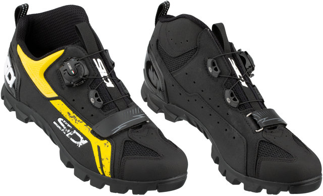 Sidi Zapatillas Defender MTB - black-yellow/42