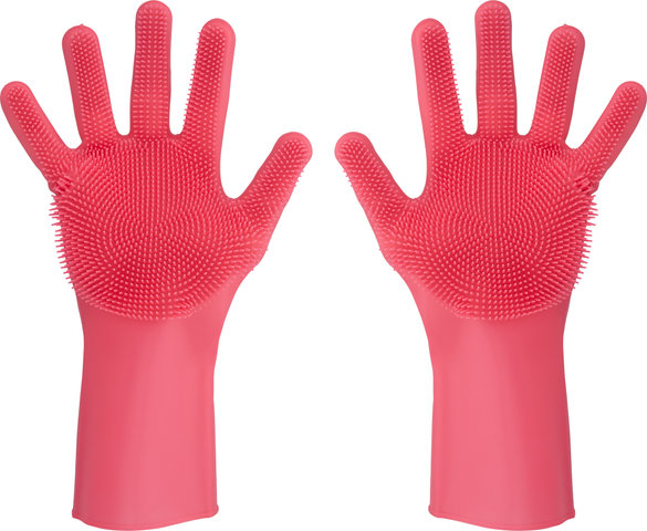 Deep Scrubber Reinigungshandschuhe - pink/M