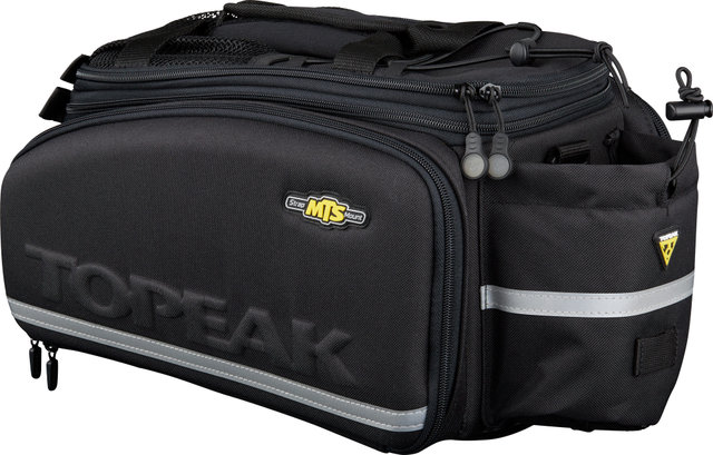 Topeak MTS TrunkBag DXP Pannier Rack Bag w/ Adapter Plate - black/22.6 Litres