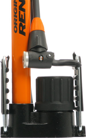 SKS Rennkompressor Floor Pump with E.V.A. Head - orange