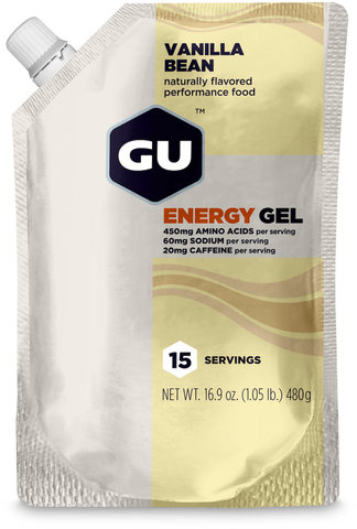 GU Energy Labs Energy Gel - sachet de réserve - 1 pièce - vanilla bean/480 g