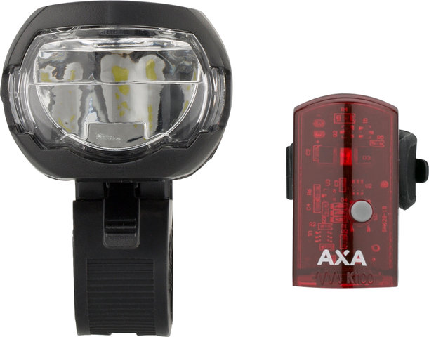 Axa Greenline 50 LED Lighting Set - StVZO approved - black/universal