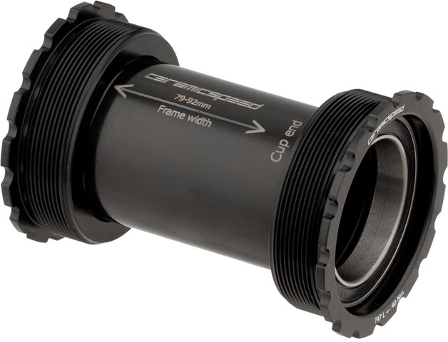 T47/86 30 mm Bottom Bracket - black/T47