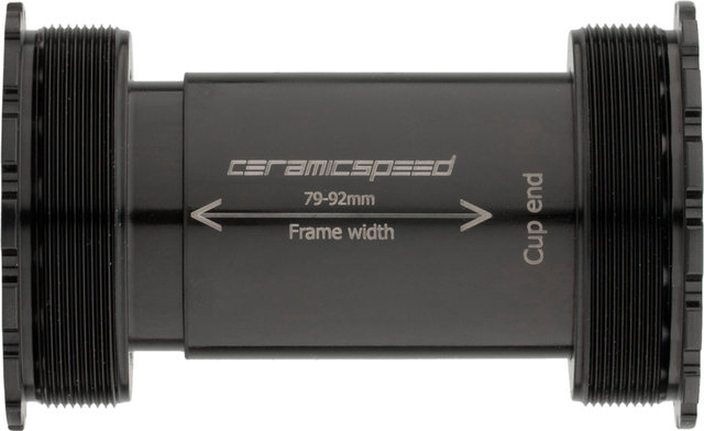 T47/86 30 mm Bottom Bracket - black/T47