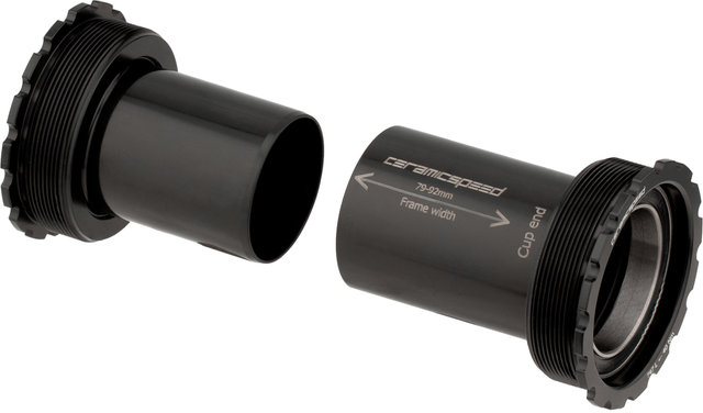 CeramicSpeed Boîtier de Pédalier T47/86 30 mm - black/T47