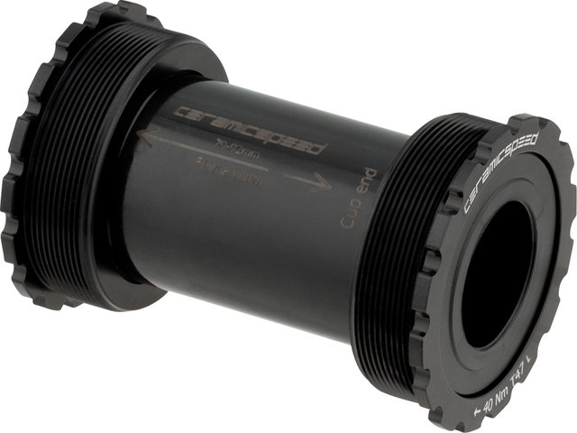 CeramicSpeed T47/86 Shimano Bottom Bracket - black/T47