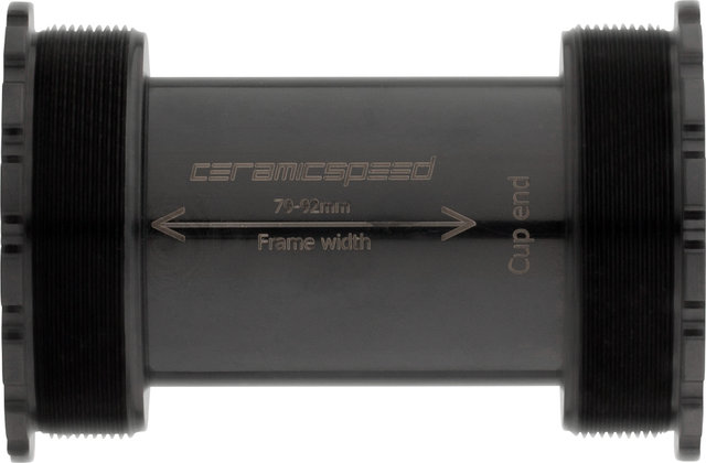 CeramicSpeed Boîtier de Pédalier T47/86 Shimano - black/T47