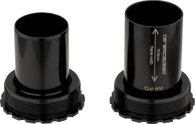 CeramicSpeed T47/86 SRAM DUB Road Bottom Bracket - black/T47