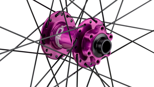 Hope Juego de ruedas Pro 4 + Fortus 35 Disc 6 agujeros 29" Boost - purple-black/29" set (RD 15x110 Boost + RT 12x148 Boost) Shimano