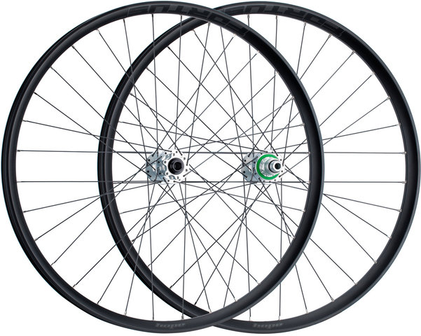 Pro 4 + Fortus 30 Disc 6-bolt 29" Boost Wheelset - silver-black/29" set (front 15x110 Boost + rear 12x148 Boost) SRAM XD