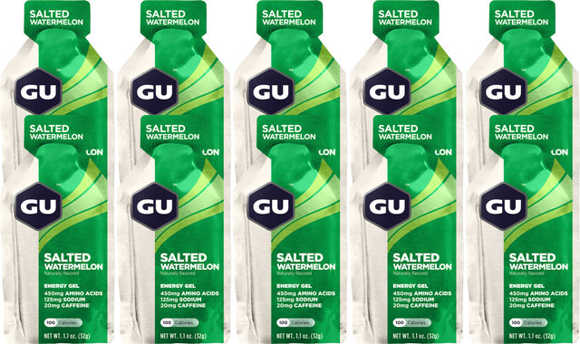 Energy Gel - 10 Stück - salted watermelon/320 g