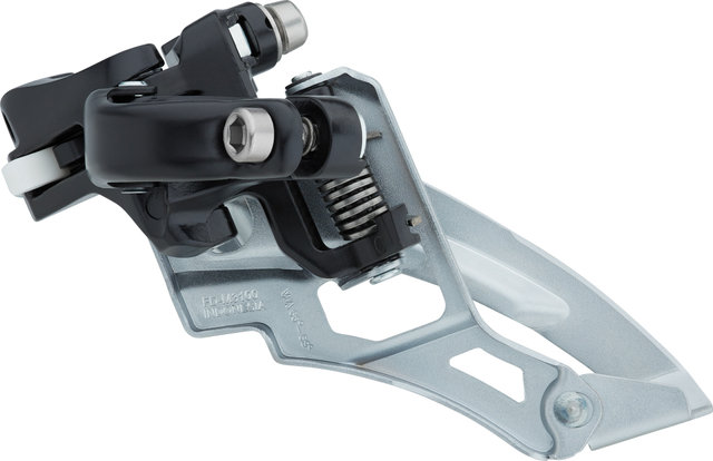 Shimano Alivio FD-M3100 3-/9-speed Front Derailleur - black/mid clamp / side-swing / front-pull