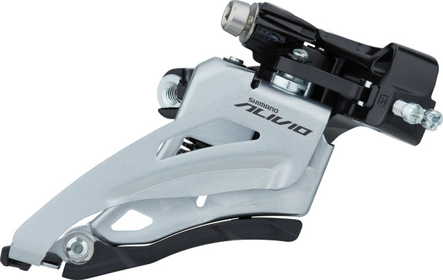 Shimano Alivio FD-M3120 2-/9-speed Front Derailleur - black/mid clamp / side-swing / front-pull