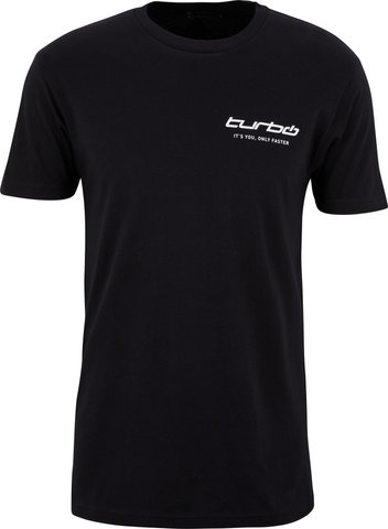 Turbo Logo Short Sleeve T-Shirt - black/M