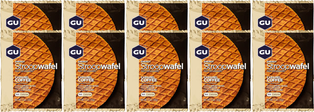 GU Energy Labs Energy Stroopwafel - 10 Stück - caramel coffee/320 g