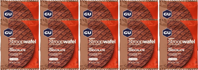 GU Energy Labs Energy Stroopwafel - 10 Stück - hot chocolate/320 g