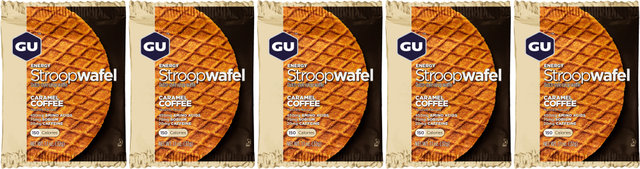 GU Energy Labs Energy Stroopwafel - 5 pièces - caramel coffee/160 g