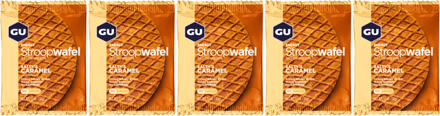 GU Energy Labs Energy Stroopwafel - 5 pièces - salty´s caramel/160 g