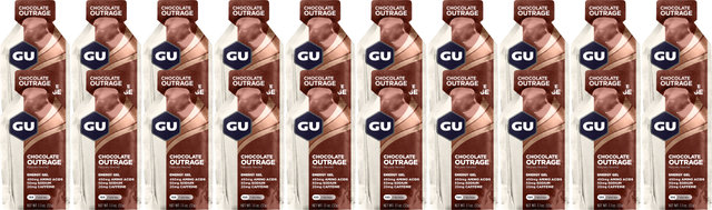 GU Energy Labs Energy Gel - 20 unidad - chocolate outrage/640 g