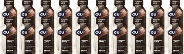 GU Energy Labs Energy Gel - 20 pièces - espresso love/640 g