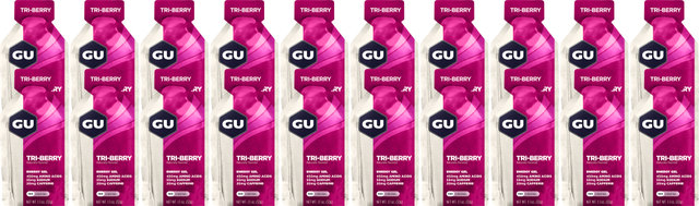 GU Energy Labs Energy Gel - 20 pièces - tri-berry/640 g