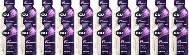 GU Energy Labs Energy Gel - 20 unidad - jet blackberry/640 g