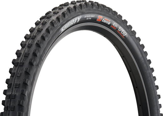 Maxxis Cubierta plegable Shorty 3C MaxxTerra EXO WT TR 27,5" - negro/27,5x2,4