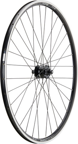 bc basic Race Shimano 105 DT Swiss R 460 28" Laufradsatz - schwarz/28" Satz (VR 9x100 Dynamo + HR 10x130) Shimano