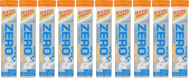 Dextro Energy Tabletas efervescentes Zero Calories - 10 unidades - naranja/800 g