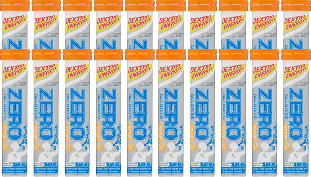 Dextro Energy Tabletas efervescentes Zero Calories - 20 unidades - naranja/1600 g